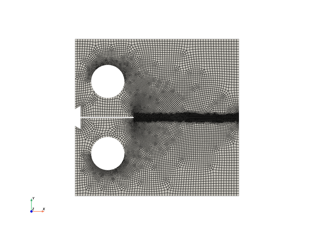 plot mesh specimen 1 H00