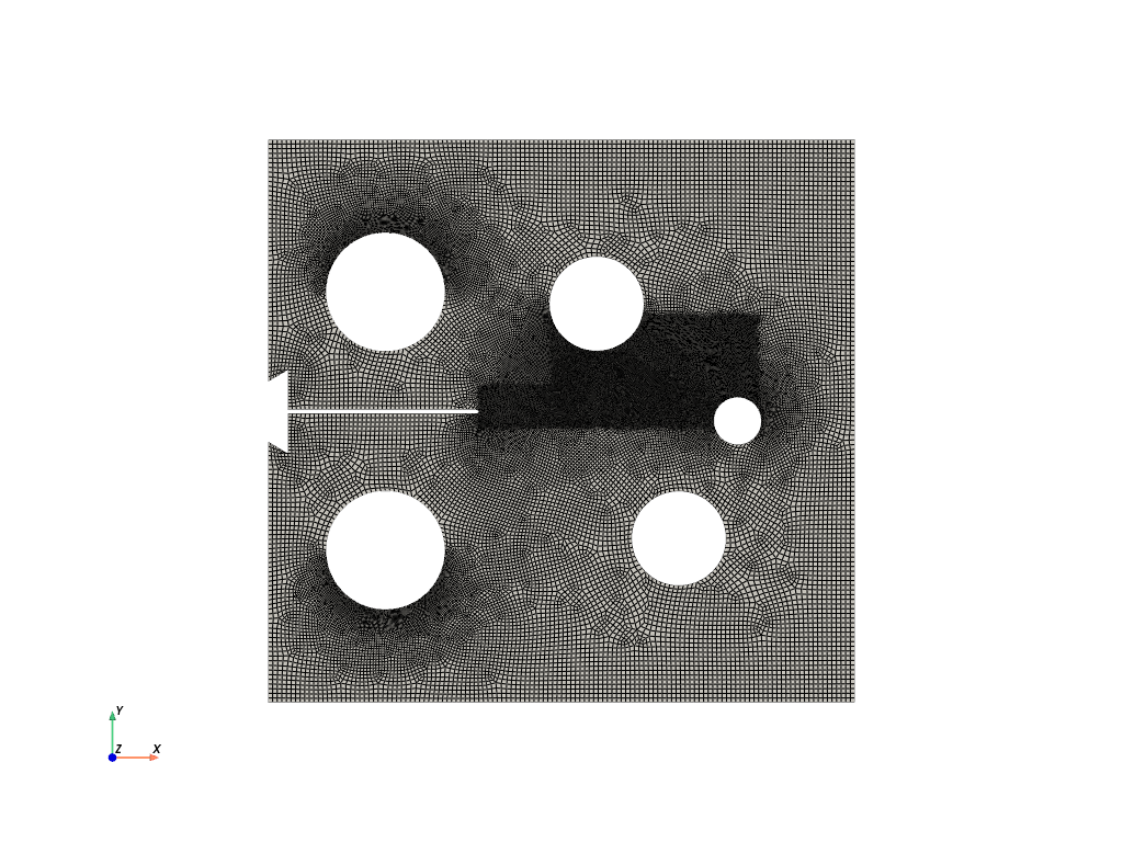 plot mesh specimen 3 H08